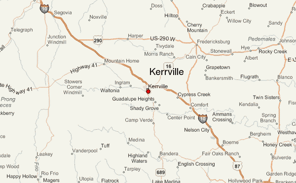 kerrville map